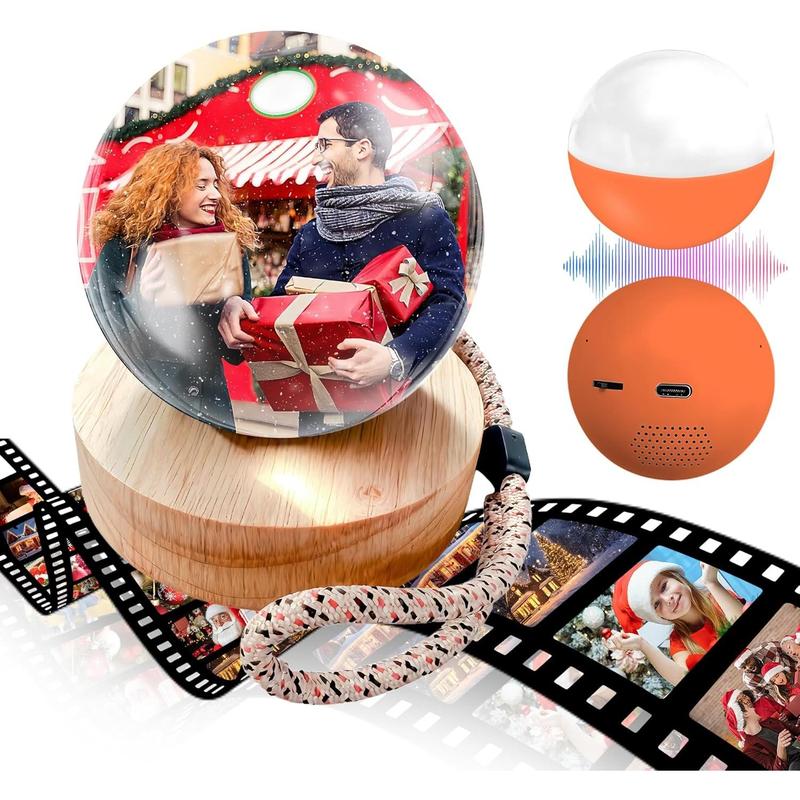 2.7 lnch Personalized Crystal 3D Memory Orb (BallVideo Player Upload Videos & Photos ) – A Gift That Lives Forever