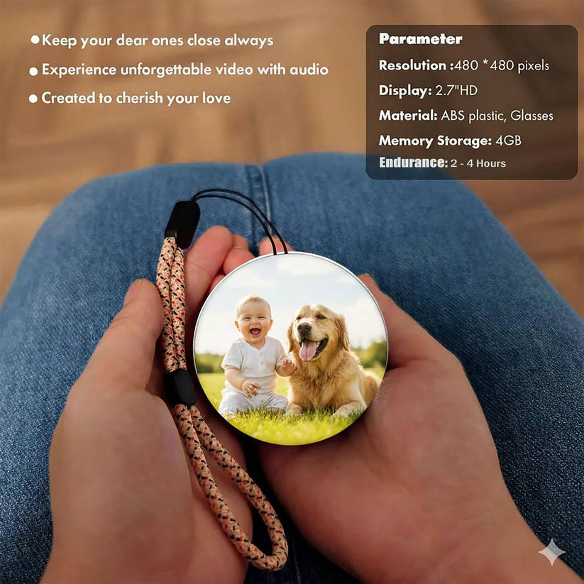 2.7 lnch Personalized Crystal 3D Memory Orb (BallVideo Player Upload Videos & Photos ) – A Gift That Lives Forever