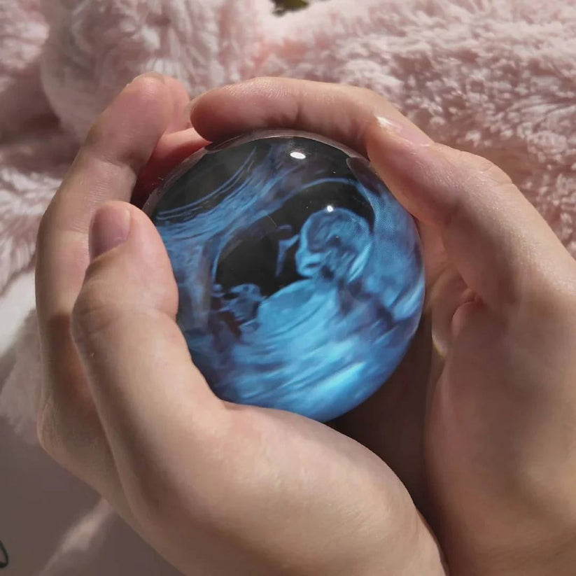 2.7 lnch Personalized Crystal 3D Memory Orb (BallVideo Player Upload Videos & Photos ) – A Gift That Lives Forever