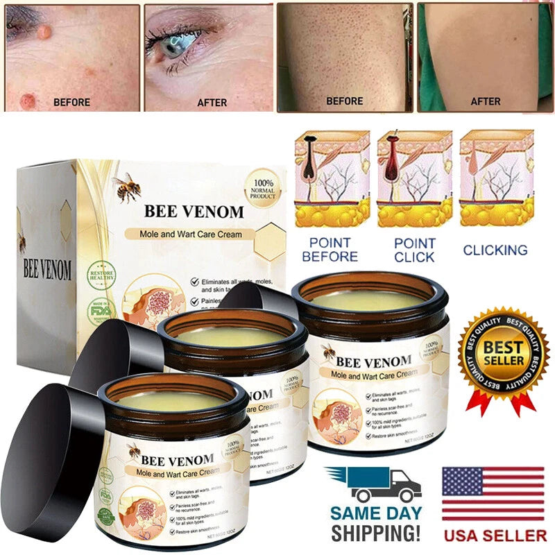 Bee Venom Skin Restoration Cream, Professional Bee Venom Skin Treatment Cream US