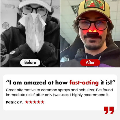 HexoRelief™ Infrared Nasal Device For Sinus and Allergy Relief