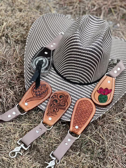 100% Handcrafted Hat Clip