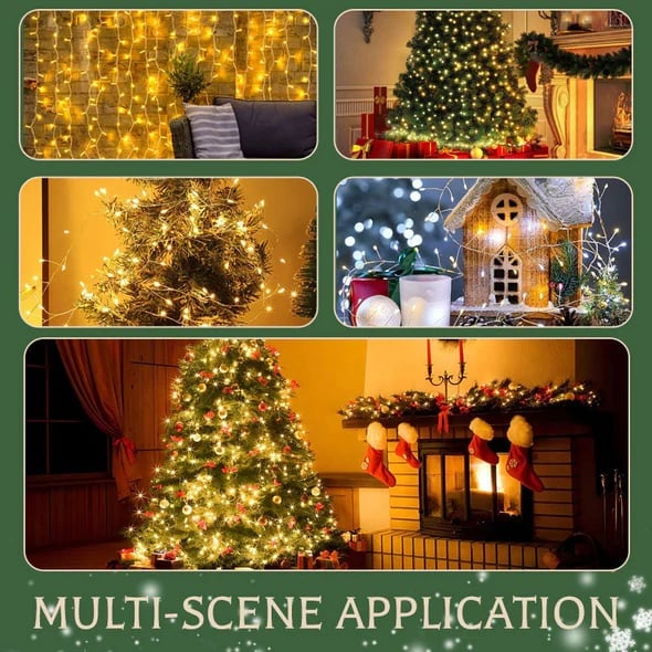 🎄⭐ Copper Wire Firecracker Light String