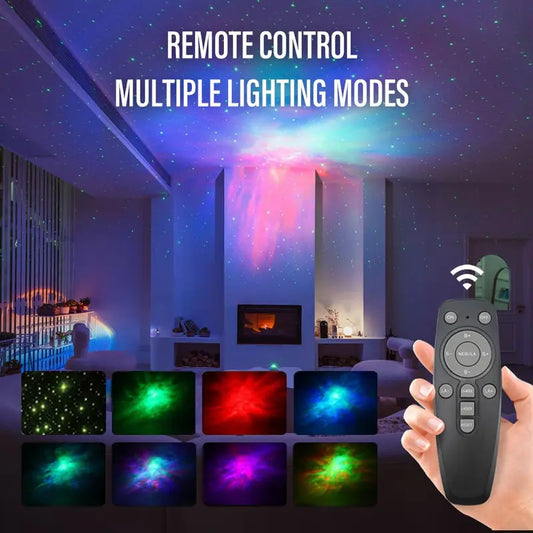 Galaxy Projector Light, Mini Astronaut Nebula Projector LED Lights for Bedroom, Starry Night Projector with Remote Control for Playroom Home Theater, Gift