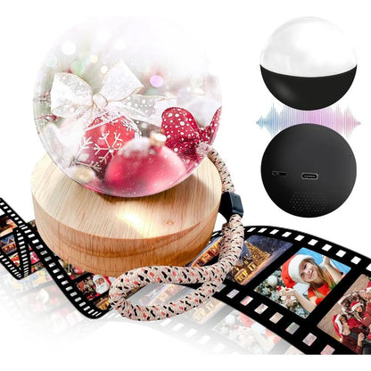 2.7 lnch Personalized Crystal 3D Memory Orb （BallVideo Player Upload Videos & Photos ) – A Gift That Lives Forever