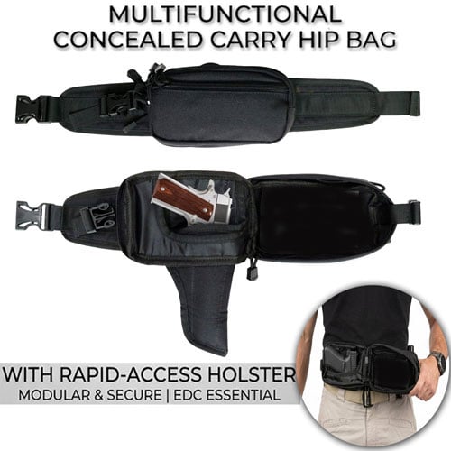 🔥Last Day 49% OFF- 🏆Concealed Carry Fanny Pack — Quick-Access Holster + Secure Everyday EDC