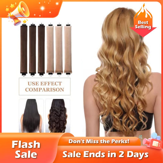 🏆 50K+ SOLD! 💥🔥Satin Heatless Curling Set,Best Gifts
