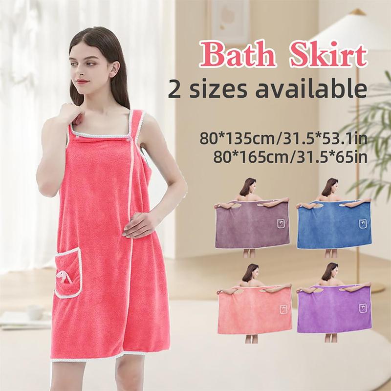 A Perfect Gift For Women Women's Solid Color Coral Fleece Bathrobe