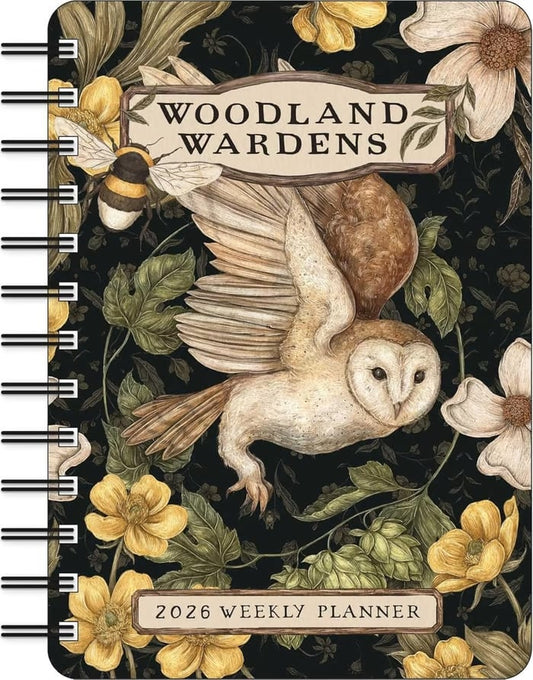 🌿🐾Woodland Wardens 2026 Weekly Planner 📚Hardcover