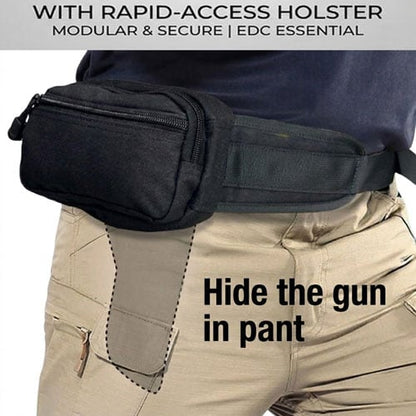 🔥Last Day 49% OFF- 🏆Concealed Carry Fanny Pack — Quick-Access Holster + Secure Everyday EDC