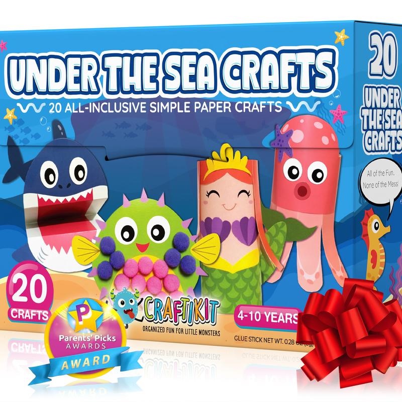 🎁Children's Day Gifts📚Craftikit 20 Space Arts & Crafts for Kids