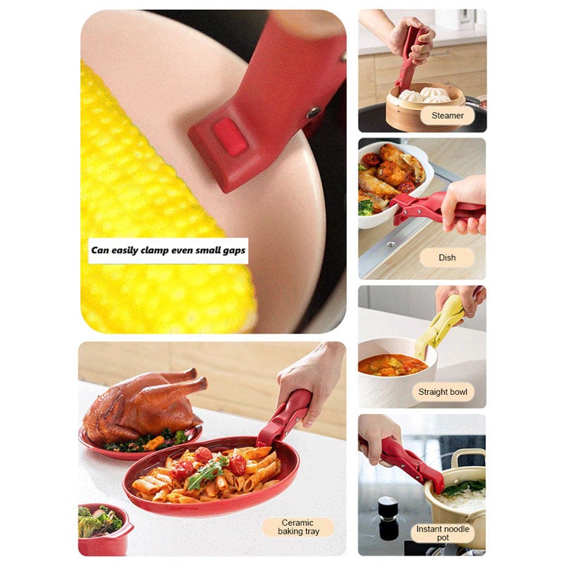 (2 pcs)🔥Multi-Purpose Anti-Scald Bowl Holder Clip for Kitchen