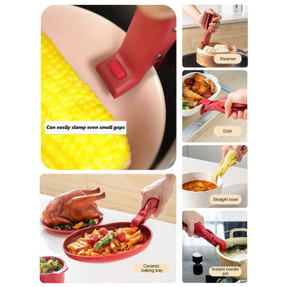 (2 pcs)🔥Multi-Purpose Anti-Scald Bowl Holder Clip for Kitchen
