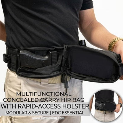 🔥Last Day 49% OFF- 🏆Concealed Carry Fanny Pack — Quick-Access Holster + Secure Everyday EDC