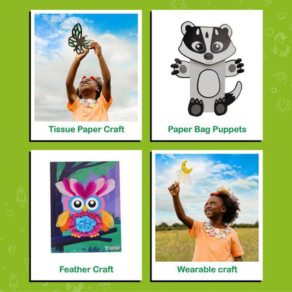 🎁Children's Day Gifts📚Craftikit 20 Space Arts & Crafts for Kids