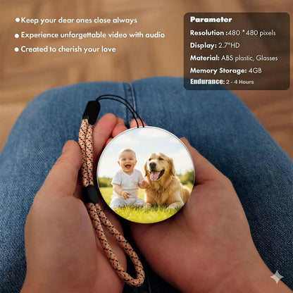 2.7 lnch Personalized Crystal 3D Memory Orb （BallVideo Player Upload Videos & Photos ) – A Gift That Lives Forever