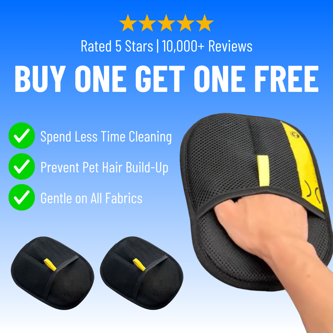 Buy 1 Get 1 Free🔥 Electrostatic Pet Hair Removal Grooming Gloves