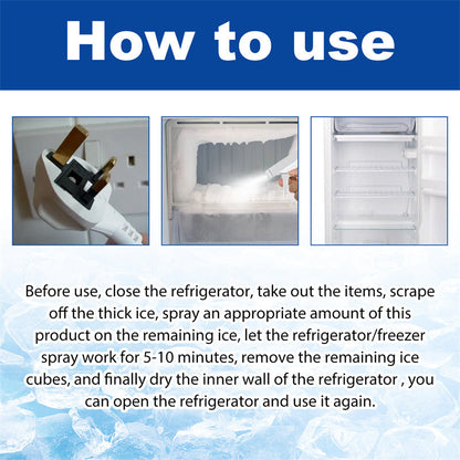 120ml Fridge Freezer De-Icer Spray
